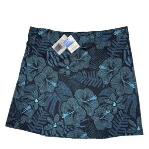 NWT RipSkirt Sz XL Short Wrap Skirt in 201 Maui Moonlight Teal Black Rip Skirt